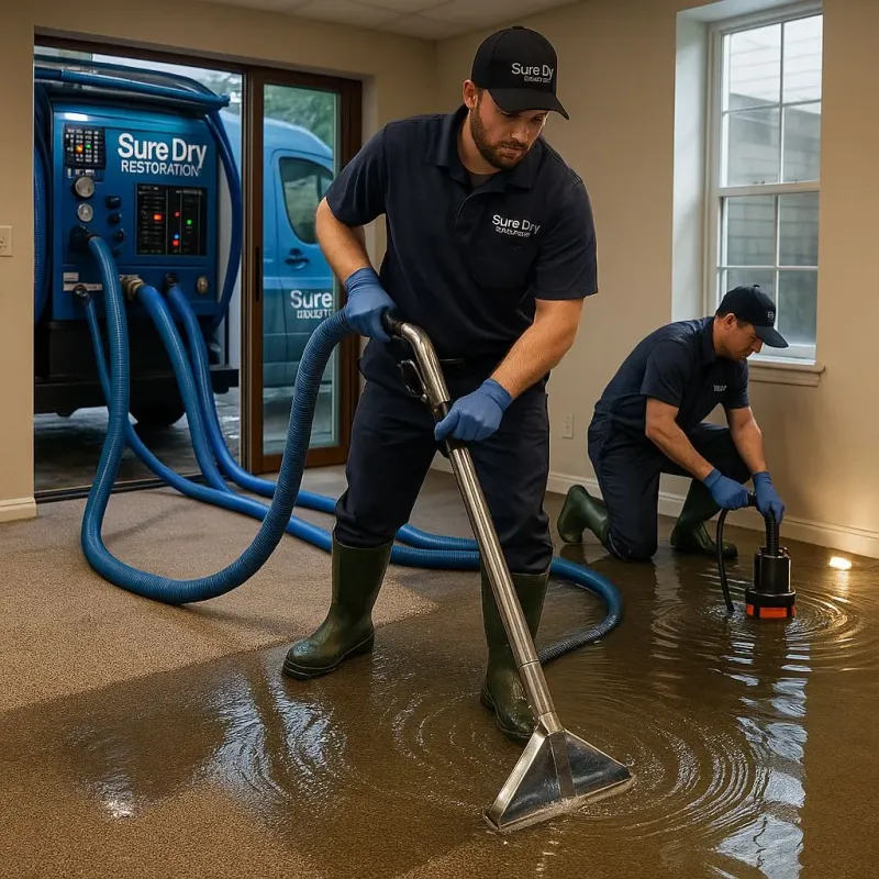 Water Extraction and Removal process in Summerville, SC